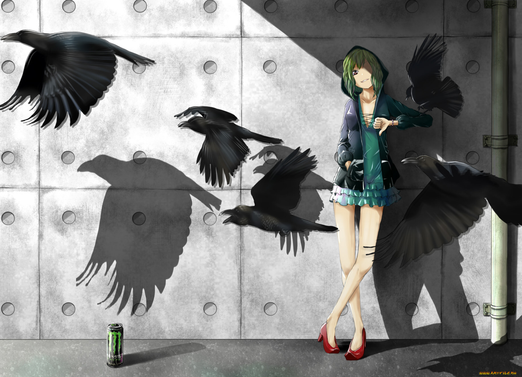 , vocaloid, gumi